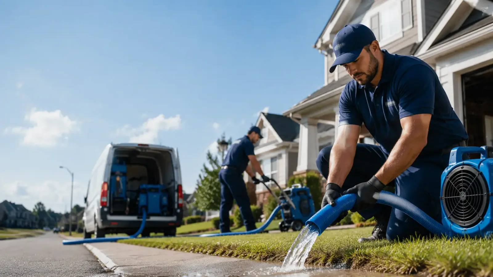 Flood Damage Restoration in Nova, OH